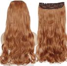 Cabelo Aplique Tic Tac Orgânico Ondulado 65Cm Preto