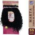 Cabelo Bio Vegetal Cacheado Ser Mulher Modelo Marta Entrelace 280 Gramas 55cm