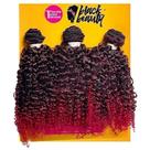 Cabelo Black Incrivel Orgânico Entrelace 30cm Castanho/Marsala