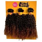Cabelo Black Incrivel Orgânico Entrelace 30cm Castanho/Mel Escuro