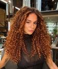 Cabelo Brasileiro Regional Loiro Mel Cacheado 100G - Alta Qualidade
