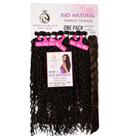 Cabelo Cacheado Com Jumbo 2 Em 1 Bio Fibra Natural Miss Pink