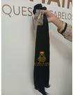 Cabelo Cacheado Semi Humano 60cm Preto Fibra Russa na Tela Europeu Cabelo Cacheado Semi Humano 60cm Preto Fibra Russa na Tela Europeu