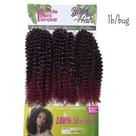 Cabelo Cacheado Solto Crochet Organico 55cm Curto Goivo