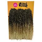 Cabelo Crochet Agata Orgânico 60cm Castanho/Mel/Loiro