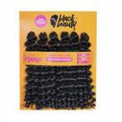 Cabelo Crochet Brads Cristal 55cm Castanho Escuro