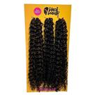 Cabelo Crochet Jade Orgânico 60cm Castanho/Choco/Mel Escuro