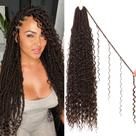 Cabelo de crochê CooCooJoo Goddess Faux Locs 30
