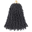 Cabelo de crochê GUOHUI Super Light Butterfly Locs 14", 6 pacotes