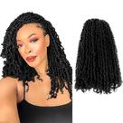 Cabelo de crochê LOCSBYHAND Yanky Twist 16 cm, 10 pacotes (1B)