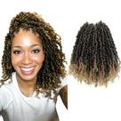 Cabelo de crochê LOCSBYHAND Yanky Twist 20 cm, 10 pacotes (T27)