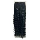 Cabelo de Fibra Sintética Box Braids Queen Tress Braids - Cor 65cm - Cor Preto