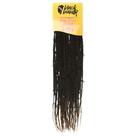 Cabelo de Fibra Sintética Crochet Bela Tress Braids 300g - Cor Preto/Mel Escuro