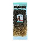 Cabelo Dread Faux Locs Goddess Curl Cherey 60cm 260g Cabelo Dread Faux Locs Goddess Curl Cherey 60cm 260g