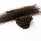 Cabelo falso Mehron Makeup Crepe Hair 30 cm, trança extra longa