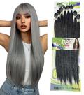 Cabelo Fibra Bio Premiun Estilo Lisa 8 Telas 300g Cabelo Fibra Bio Premiun Estilo Lisa 8 Telas 300g