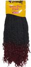 Cabelo Fibra Orgánica Queen Tress Braids 300gr Black Beauty