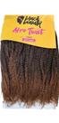 Cabelo Fibra Sintética Afro Twist (300g) Black Beauty