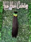 Cabelo Humano 50cm 100g Natural Castanho 100% humano