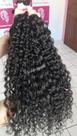 Cabelo Humano Cacheado Prémium Vapor Castanho 50/55cm /100g Cabelo Humano Cacheado Prémium Vapor Castanho 50/55cm /100g