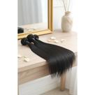 Cabelo Humano Liso 65cm Castanho Escuro - 50g P/ Mega Hair Cabelo Humano Liso 65cm Castanho Escuro - 50g P/ Mega Hair