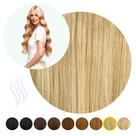 Cabelo Humano Tic Tac Loiro Claro Tela Unica 55 Cm 60 Gr