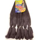 Cabelo Jumbo 6X 400G Pacotão Para Tranças FIBRA SUPER SOFT Jumbo Box braid FASHION YOU Cabelo Jumbo 6X 400G Pacotão Para Tranças FIBRA SUPER SOFT Jumbo Box braid FASHION YOU