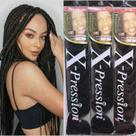 Cabelo Jumbo X-Pression Ultra Braid Original - Fibra Sintética Premium para Box Braids e Twist