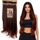 Cabelo Liso Breedlove Fibra Bio Proteina Longo 80cm Fernanda