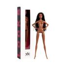 Cabelo Loiro Corpo Preto 32cm Boneca Bjd Pele Branca Roupa Diária Vestido De Festa Meninas