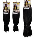 Cabelo mini jumbo 200g para tranças preto
