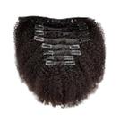 Cabelo Natural Crespo 50cm com TicTac Textura Kinky De Benguela Castanho Escuro 100g