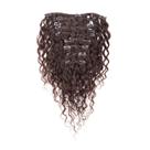 Cabelo Natural Crespo 50cm com TicTac Textura Wavy De Benguela Castanho Escuro 100g
