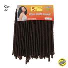 Cabelo Nina Soft Dread 360g Crochet Braid Cacheado Fibra Japonesa Kanekalon 70 cm - Ser Mulher