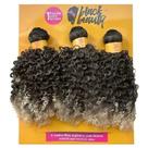 Cabelo Organico Black Incrivel Entrelace 30cm - Cor Cast. Escuro/Loiro Claro