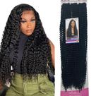 Cabelo Orgânico Cacheado 3x Bahiya Bundle Braids Crochet