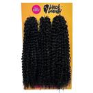 Cabelo Orgânico Crochet Esmeralda 60cm - Cor Castanho Escuro