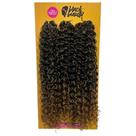 Cabelo Orgânico Crochet Jade 60cm - Cor Preto/Mel