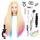 Cabelo sintético de 28 polegadas da Mannequin Head MORRIS Cosmetology