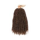 Cabelo Sintético Trançado Passion Twist Pre-looped Com Pontas Cacheadas Para Mulheres Negras -