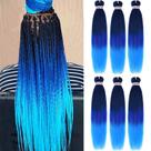 Cabelo trançado pré-esticado Liang Dian 22 polegadas sintético x6