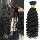 Cabelo trançado WEQUEEN Deep Wave 100% virgem brasileira 100g Cabelo trançado WEQUEEN Deep Wave 100% virgem brasileira 100g