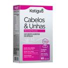 Cabelos & Unhas Katiguá Reconstrução com 60 Cápsulas