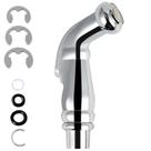 Cabezal pulverizador universal cromado para fregadero