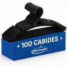 Cabide Adulto Preto Kit com 100 unidades Cabide Adulto Preto Kit com 100 unidades