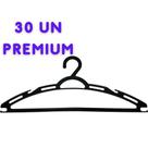 Cabide Adulto Reforçado Preto 30 Unidades
