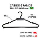 Cabide Adulto Super Reforçado 40cm Suporta até 5kg Organizador