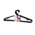 Cabide Atacado 39cm Sustentável Premium Preto Roupa Camisas Lavanderia Closet Organização Kit 10
