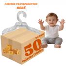 Cabide Bebê Acrílico Transparente Kit 15, 25, 50 Unidades Infantil Transparente Cabide Bebê Acrílico Transparente Kit 15, 25, 50 Unidades Infantil Transparente