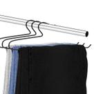 Cabide Calceiro Luxo Preto Kit com 12 unidades